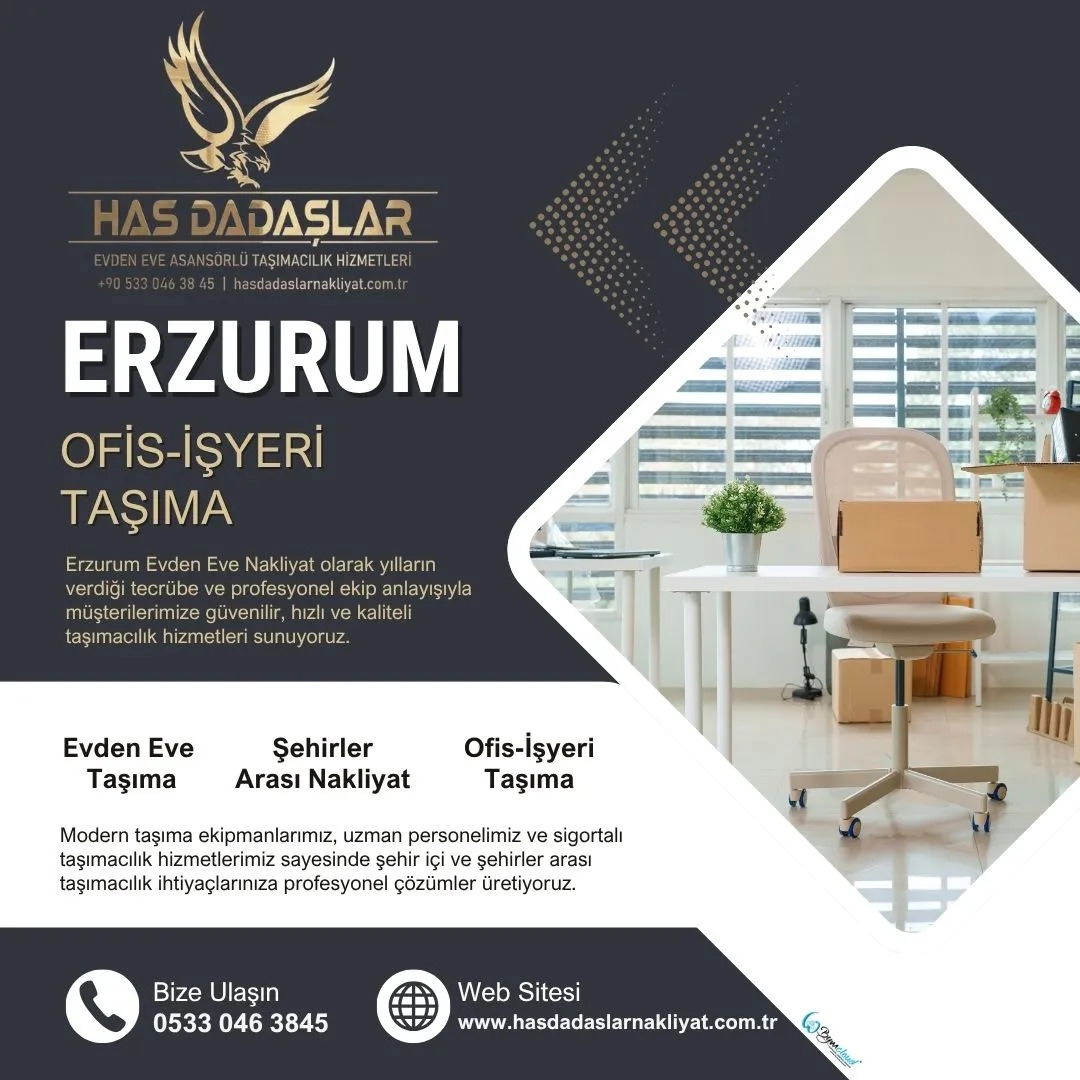 Erzurum Ofis-İşyeri Taşıma